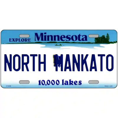 #ad North Mankato Minnesota Metal Sign $17.50