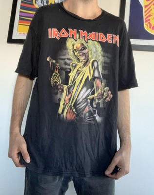 Iron Maiden Killers T-shirt. Distressed 