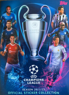 TOPPS CHAMPIONS LEAGUE 2021 2022 21 22 FIGURINES STICKERS OF YOUR CHOICE N.1 - N.246