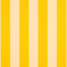 Awning / Marine Fabric - Sunbrella® Beaufort Yellow / White 6-Bar 46" 5702-0000