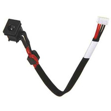 AC DC IN Power Jack Socket Cable Harness for Toshiba Satellite L505D L515 Series