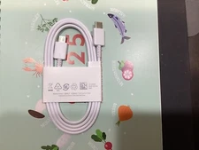 Samsung Genuine USB Type-C to C Data Fast Charging Cable EP-DN980 - White