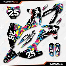 CMYK Savage Camo Racing Graphics Kit fit KTM 16-18 sx sxf xc xcf 125 250 450