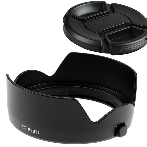 Haoge Reversible Lens Hood For Canon EF 50mm F/1.8 STM - Bayonet Petal Flower Design