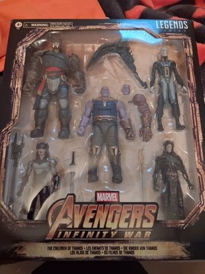 NEW!! Hasbro Marvel Legends   Children of Thanos 5-Pack   Amazon Exclusive