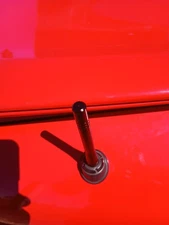 4 inch " Short Black Aluminum Antenna Mast AM/FM for PONTIAC FIREBIRD 1982-2002 