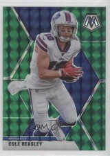 2020 Panini Mosaic Green Mosaic Prizm Cole Beasley #29 0b5v