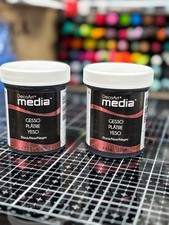DecoArt Media Black Gesso 4 fl oz (118ml) New and Unused 