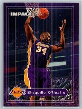 1999-00 SkyBox Impact Basketball #150 Shaquille O'Neal - VG - Los Angeles Lakers