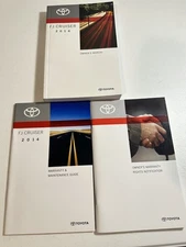 Toyota FJ Cruiser 2014 Owner's Manual Warranty Guide