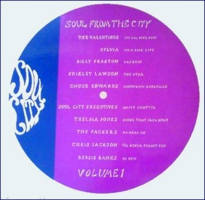 Various - Soul From The City Volume 1 (LP, Comp, Mono) (Very Good Plus (VG+))