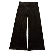 Vintage Juicy Couture brown velour flare pants size L