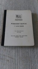 ROLLS ROYCE Diesels Engine Workshop Manual #TSD 803 10th Issue 1974 -17