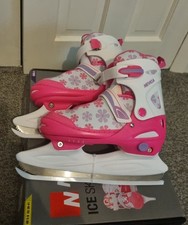Girls Nevica Pink Ice Skates