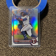 Luisangel Acuna 2022 Bowman Draft Chrome Refractor BDC-159 Rookie RC Rangers 