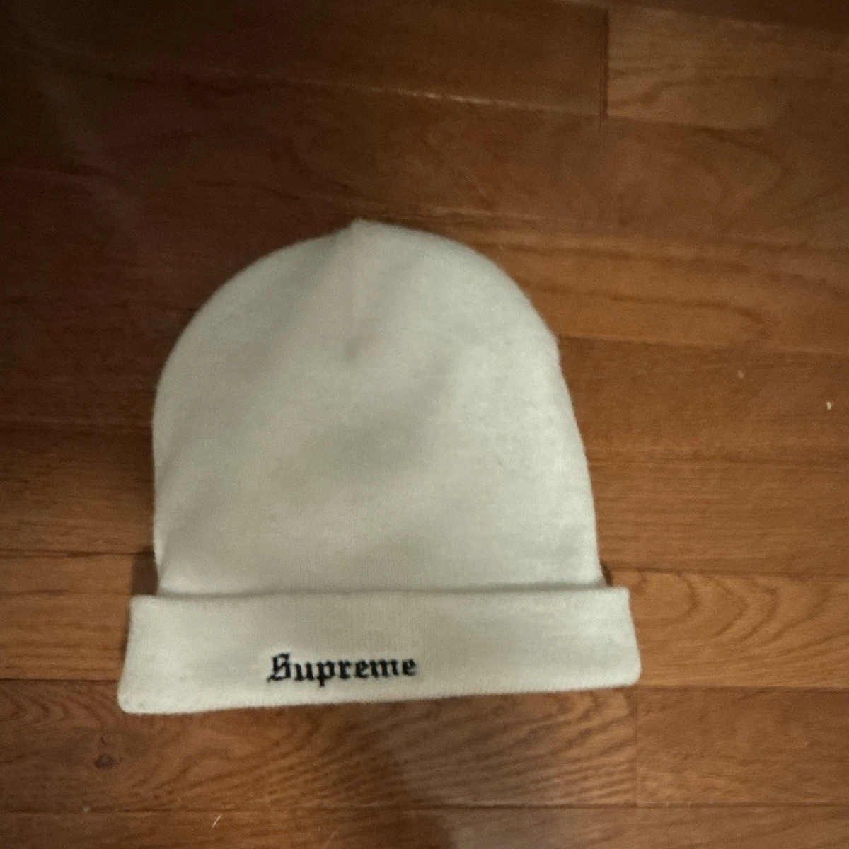 Supreme Beanie White Hats for Men for sale - eBay