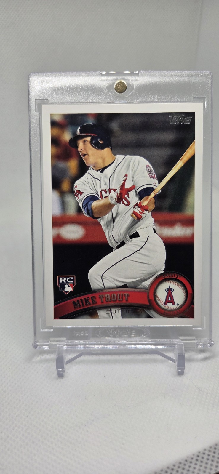 2011 Topps Update Mike Trout Rookie RC #US175 Angels