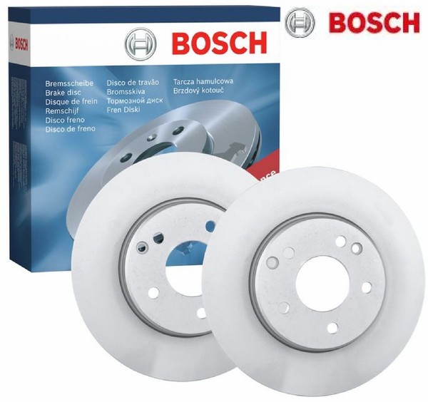 2X Bremsscheibe Bosch 0986478624 2 Bremsscheiben FüR Mercedes-Benz-image