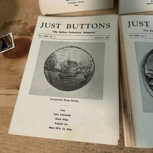 Just Buttons Magazines from 1968 Through 1973 Complete Run Of Years 72 Magazines - Picture 5 of 9