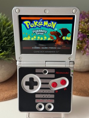 Nintendo Game Boy Advance SP IPS V5 NES Edition GBA SP
