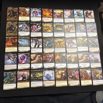 40 Cards World of Warcraft Trading Card Game Lot (WOW TCG)