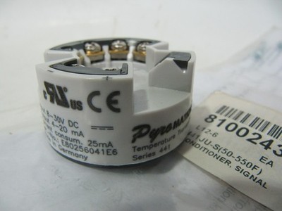 (NEW) PyroMation Temp.   Signal Conditioner 4-20mA 50-500F 441JU-S #xh