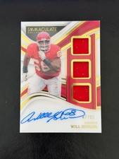 2023 Panini Immaculate Collection Will Shields Jersey Auto Autograph On Card /99
