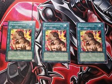 3X Yugioh! Metamorphosis PGD-090Â Pharaonic Guardian Unlimited Edition