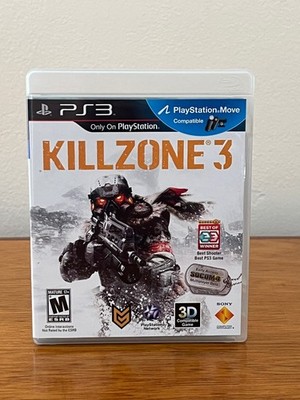 SONY PLAYSTATION 3 KILLZONE 3 with MANUAL -  DISC VG+