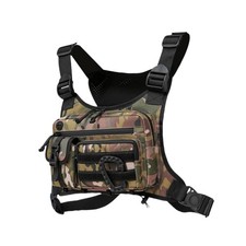 Chest Rig Bag Adjustable Strap Chest Pack for Sports Camping Climbing