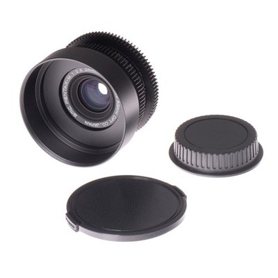 Asahi SMC Pentax M 28mm F2.8 Cine Mod Lens w/ Anamorphic Style Bokeh | Canon EF!