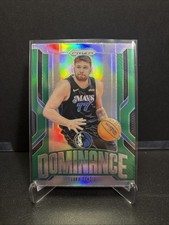 2024-25 Panini Prizm Dominance Luka Dončić #12 Green Prizm