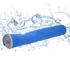Instant Cooling Towel, Chilly Pro Microfiber, for Gym Yoga, Washable, Blue