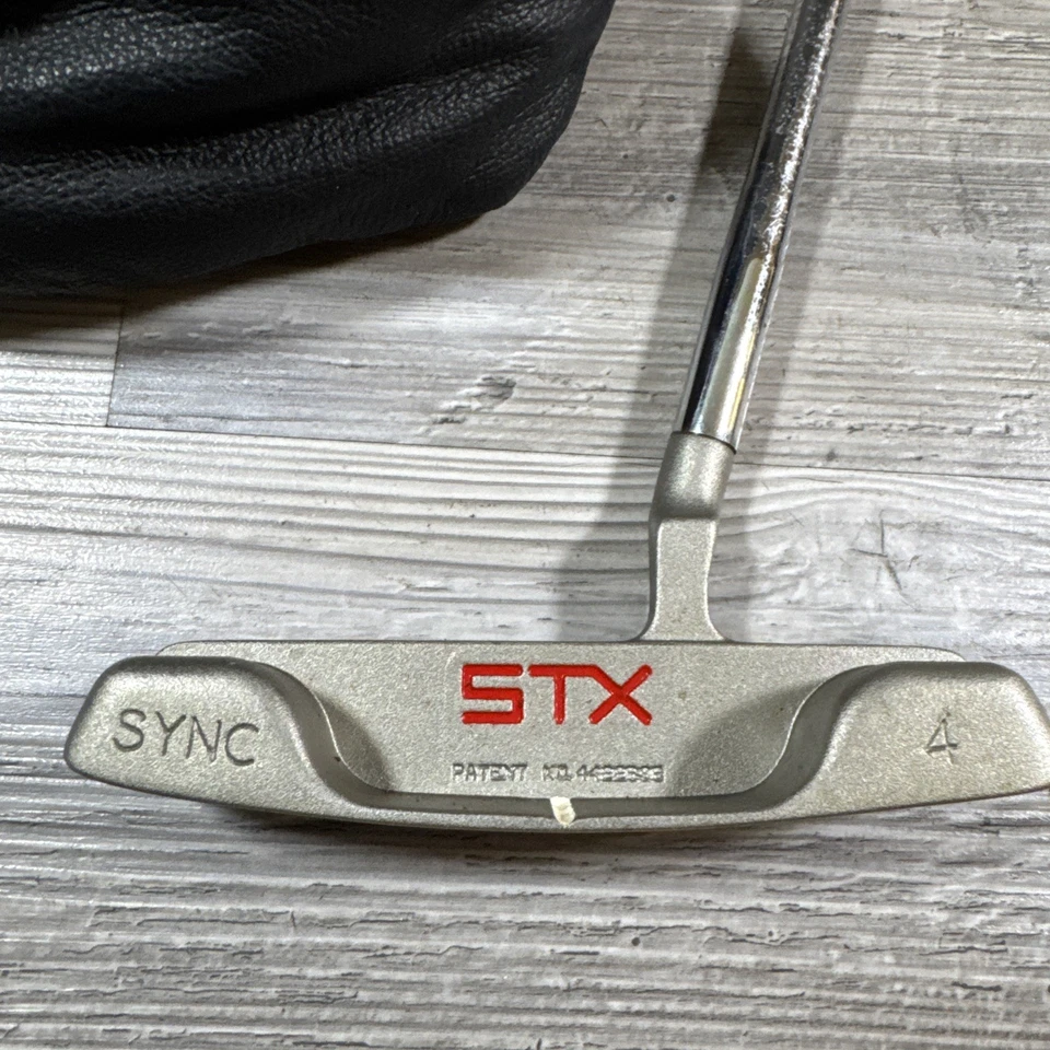 STX Sync 4 Putter Left Handed 35” With Original Head Cover Golf READ DESC! - Image 2 of 4