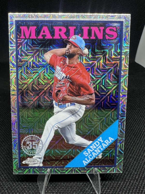 Sandy Alcantara 2023 Topps 2T88C-17 Silver Pack Topps
