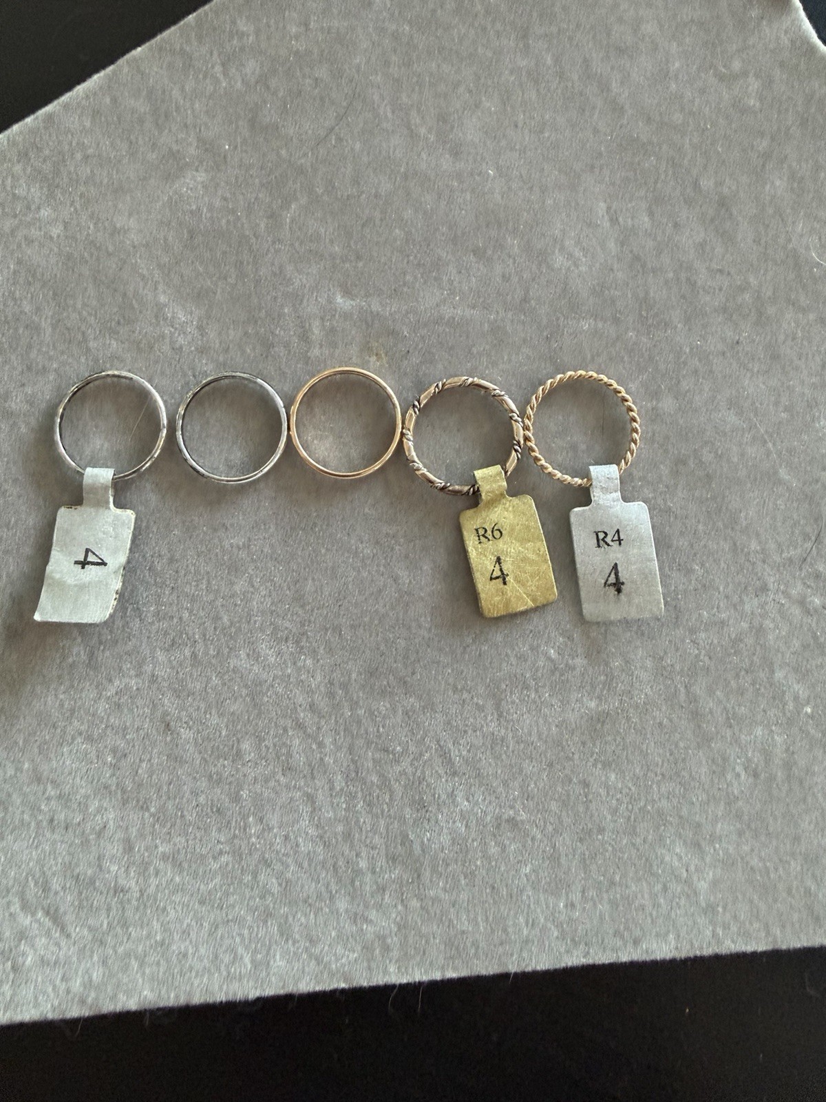 Stackable Rings Size 4 - image 3