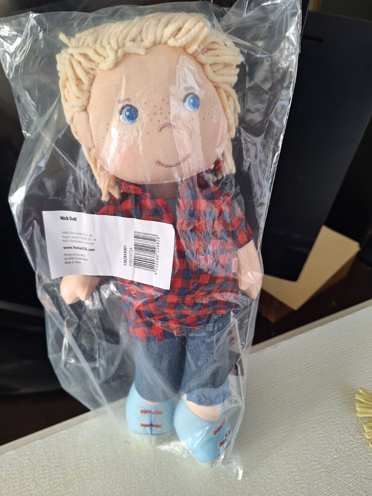 New Haba Nick 12" Soft Doll 