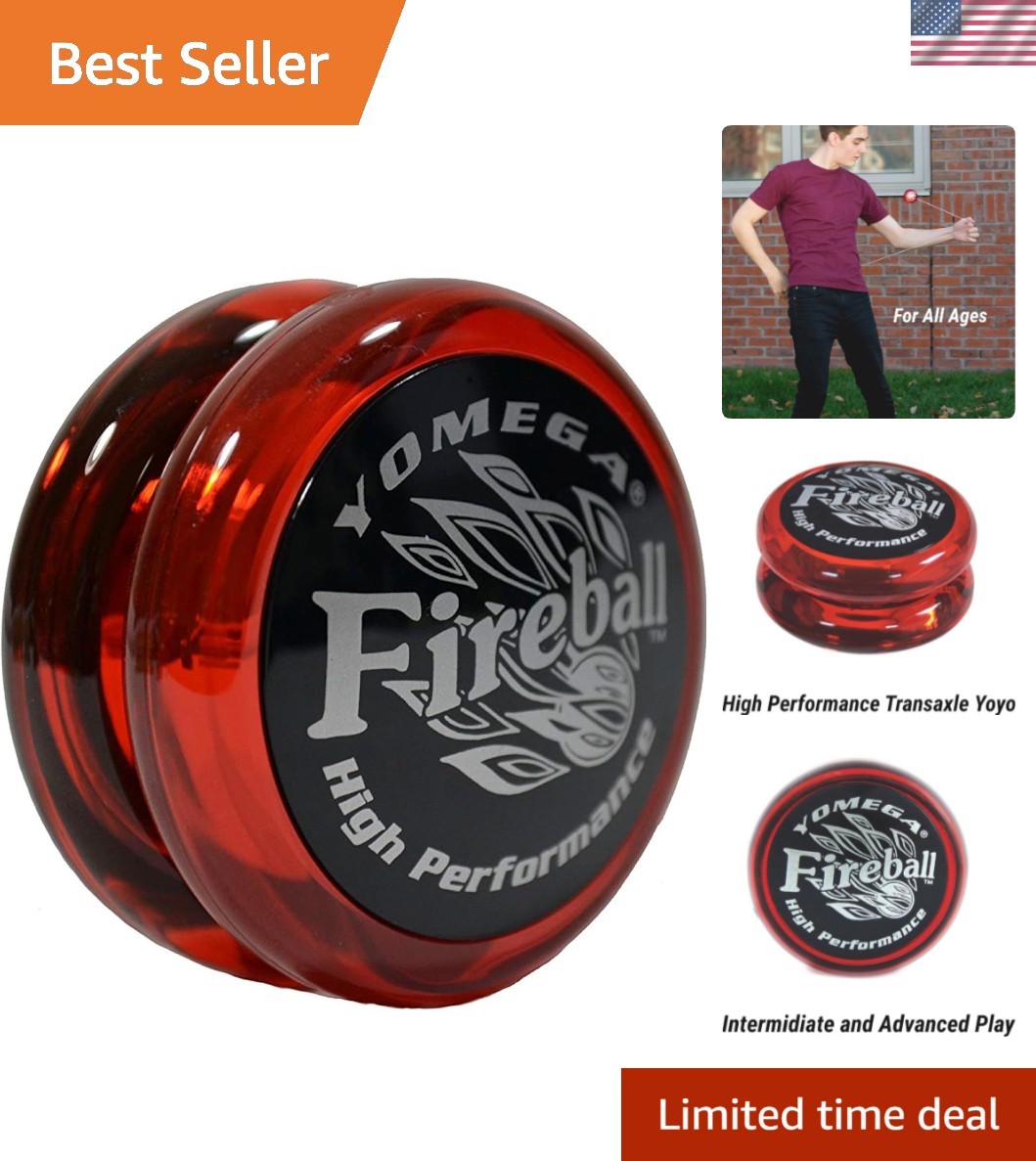 Fireball YoYo -HIGH Performance Responsive Transaxle Yoyo, Great