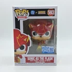 Funko POP! Justice League x Sonic the Hedgehog Sonic as the Flash Figure #593