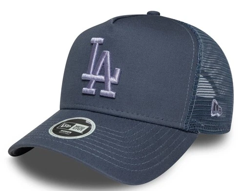 New Era Damen League Trucker Cap Los Angeles Dodgers Dunkelblau : one size