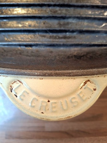 Le Cruset Meringue 26 Cm Griddle Frying Pan - Picture 2 of 5