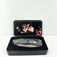 Elvis Presley Memorabilia Pocket Knife With Decorative in Original Tin Case