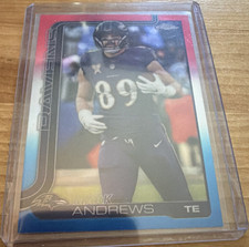 Topps 2025 Topps Chrome Mark Andrews #23 Baltimore Ravens Red, White and Blue