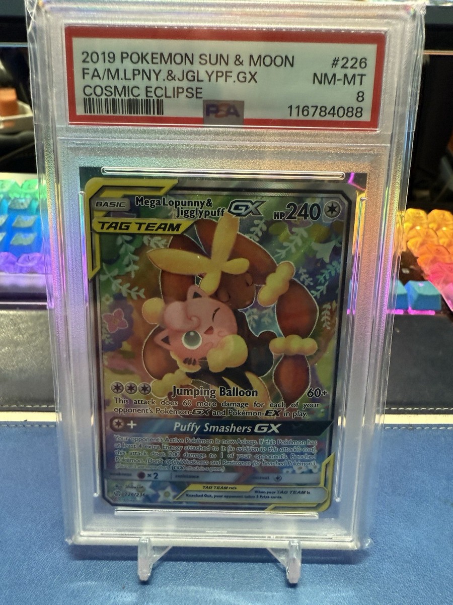 ポケモンカードゲーム Mega Lopunny & Jigglypuff GX TAG TEAM ULTRA RARE Mega Lopunny & Jigglypuff GX Tag Team 165/236