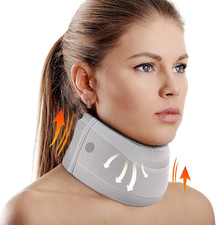 Cervical Neck Brace, Soft Foam Collar for Neck Pain  Support, Grey