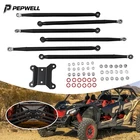 Steel Rear Control Arm Kit Rear Radius Arm for 72" Wide Can-Am Maverick X3 Turbo