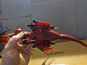 Lego dark Red black Dragon Fantasy Era Castle minifigure 7093 Skeleton Tower