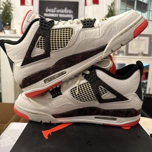 最終値下げ！ナイキ NIKE ジョーダン  AIR JORDAN4  RETRO Pale Citron  スニーカー 28.5 と同デザインのTシャツセット Jordan 4 Retro Pale Citron, Bright Crimson 2019 for Sale