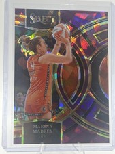 2024 Panini Select WNBA #190 Marina Mabrey Prizms Purple Ice #/149
