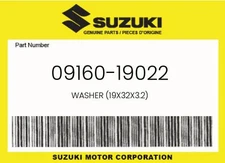 Suzuki Genuine Washer (19X32X3.2) - 09160-19022